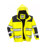Portwest Hi-vis Classic Bomber dzseki fluo citrom