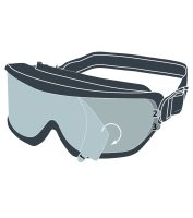 DELTA PLUS Film Goggle 10db-os védő filmréteg