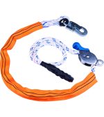 DELTA PLUS Ex118400A feszítővel állítható munkahelyzet-megtartó kötél 4m