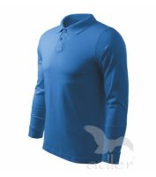 ADLER Férfi hosszú ujjú galléros póló