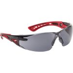 Bollé Rush+ füstszínű védőszemüveg P3