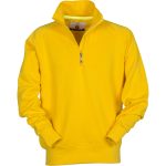 Payper ferfi felzipzaros pulover Miami sarga