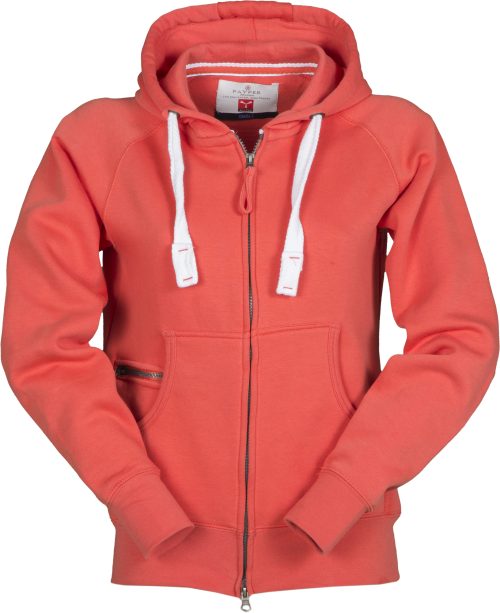 Payper noi kapucnis kardigan Dallas korall