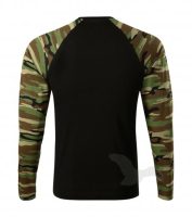 ADLER Camouflage LS póló unisex - Image 2
