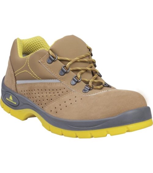 Deltaplus_RIMINI4 s1p_src_munkavedelmi_cipo_bezs_sarga