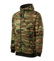 Adler CAMO ZIPPER férfi kapucnis felső - Image 5