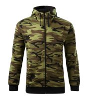 Adler CAMO ZIPPER férfi kapucnis felső - Image 3