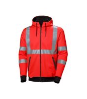 Helly Hansen ADDVIS jól láthatósági kapucnis polár kabát