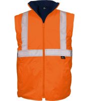 Vizwell 5 az 1-ben szélálló vízálló jól láthatósági jelző kabát, parka - Image 4