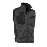 Qualitex PROTECTANO kötött polár mellény softshell és cordura betéttel