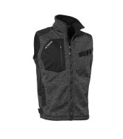 Qualitex PROTECTANO kötött polár mellény softshell és cordura betéttel