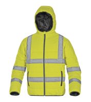 Delta Plus DOONHV jól láthatósági steppelt kabát - Image 3