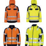 Vizwell jól láthatósági vízálló külső kabát vagy hozzáillő steppelt belső kabát VW433 VWFC62