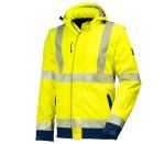 Burgia HIVIS Softshell levehető ujjú télikabát - Image 2