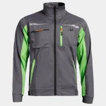 STENSO PRISMA LIGHT STRETCH munkakabát szürke-zöld