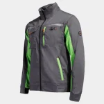 STENSO PRISMA LIGHT STRETCH munkakabát szürke-zöld