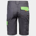 STENSO PRISMA LIGHT STRETCH rövid munkanadrág szürke-zöld (02002347) - Image 3